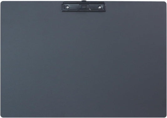 Acocony 11x17 Clipboard Aluminium with Pen Holder Extra Large Clipboard Landscape Super Hard 11 x 17 Clipping Board Black Pack of 1