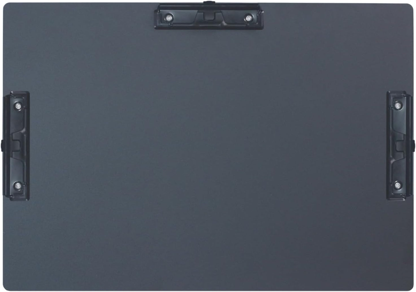 Acocony 11x17 Clipboard Three Clip Aluminium with Pen Holder Extra Large Clipboard Versatile Super Hard 11 x 17 Clipping Board Black Pack of 1
