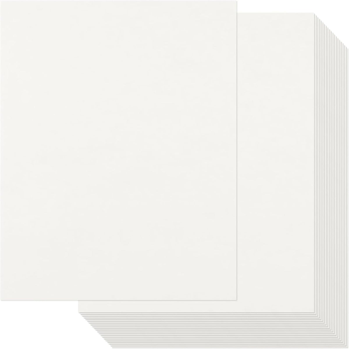 Epakh 200 Sheets Old Age Parchment Paper 8.5 x 11 Inch Standard Letter Vintage Colored Old Parchment Semblance Double Side Printing Paper(White)