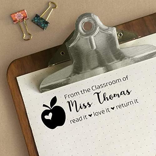 Custom Self-Inking Stamps | 49 Designs | Fun Phrases | Grading Made Easy | Classroom, Library & Book Stamps (from The Classroom of Apple) - Xtra Large