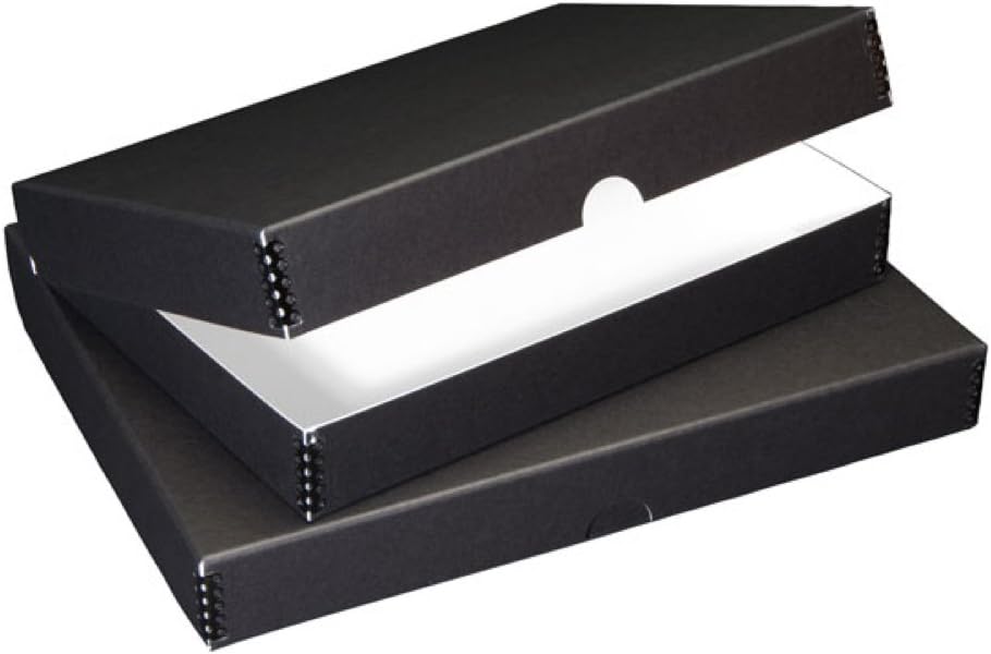 Lineco Archival Folio Box Blk 13.5X19.5X1.75 Custom Custom LIN-717-1319