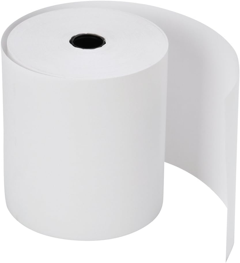 MFLABEL 100 Rolls 2 1/4" x 165' Thermal Paper Cash Register POS Receipt Paper