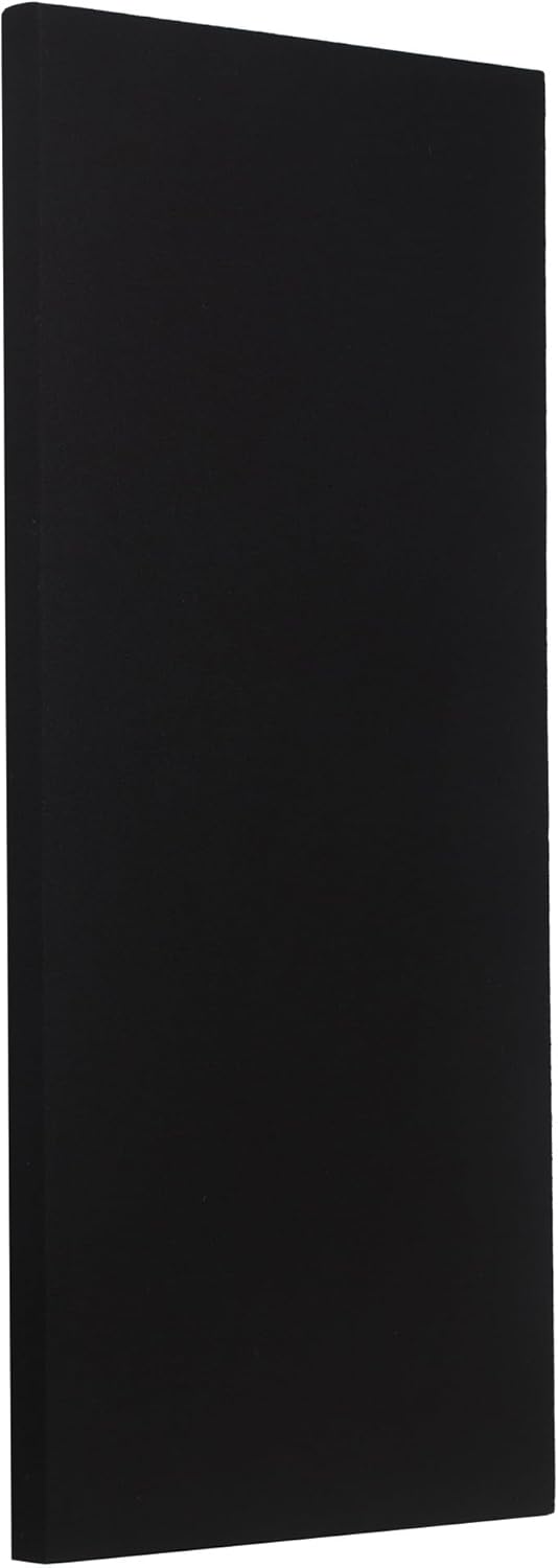 ATS Acoustics Sound Absorbing Acoustic Panel Fire Rated Professional Studio Quality 24" x 48" x 2" (Pitch)