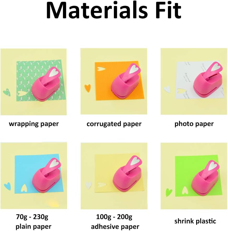 Craft Lever Punch 1 3/8X1 3/8 inch Equilateral Side Square Paper Punch （Corner to Corner 2inch） Professional Tool for Paper Crafting DIY Projects，Gifts，Stationery，Greeting Cards Arts Fun Projects