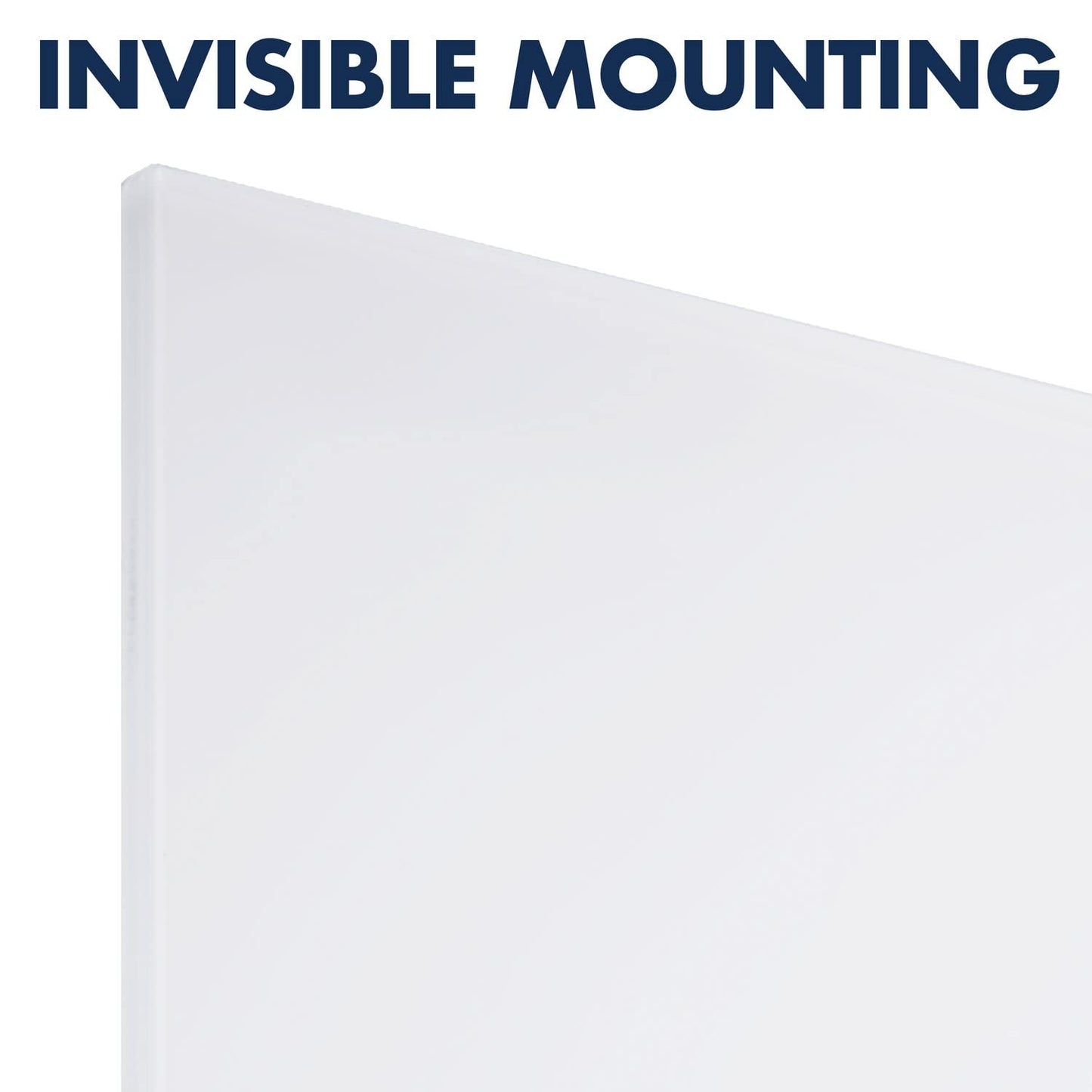 Quartet Glass Whiteboard, Magnetic Dry Erase Board, Wall Mounted Whiteboard for Office, School and Home, 48" W x 48" H, White (Q25F02IMW)