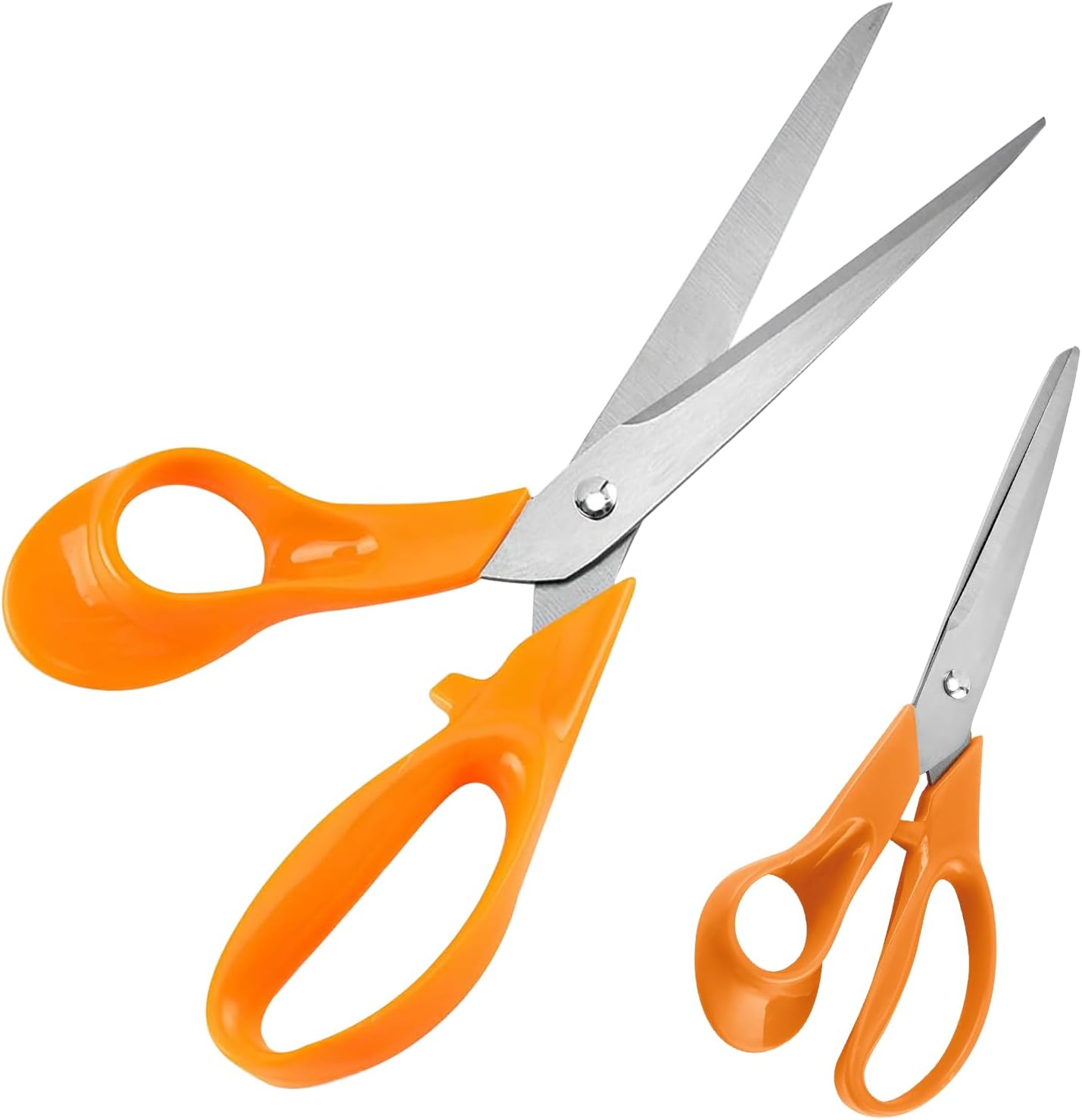 All Purpose Scissors,Heavy Duty Sharp Scissors for Office, Home, School, and Crafts, with Stainless Steel Blades and Comfort Grip Handle