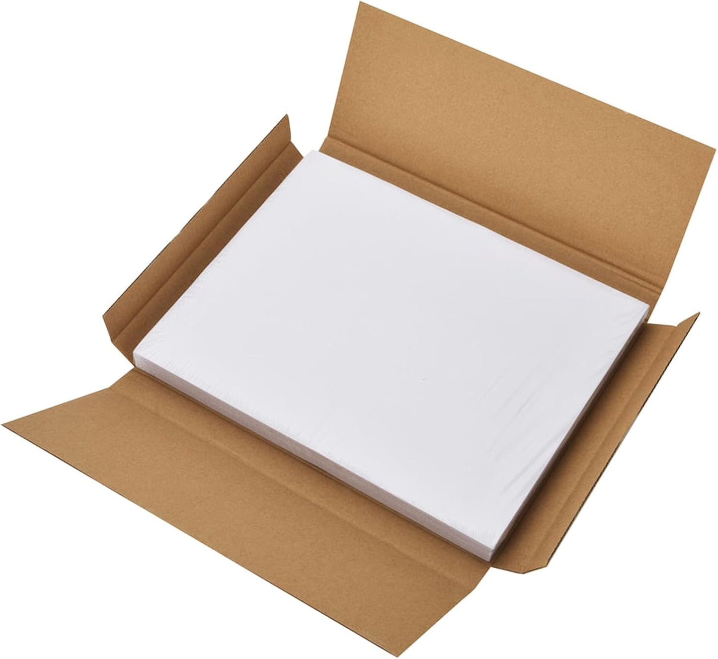 Coopaty Half Sheet Shipping Labels 8.5" x 5.5" Sticker Labels for Laser & Ink Jet Printers, 2 Per Page Self Adhesive Mailing Labels for Packages (2000 Labels)