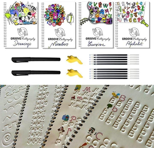 Reusable Notebooks - Fun, Educational, and Innovative for Developing Letter Tracing and Writing Skills