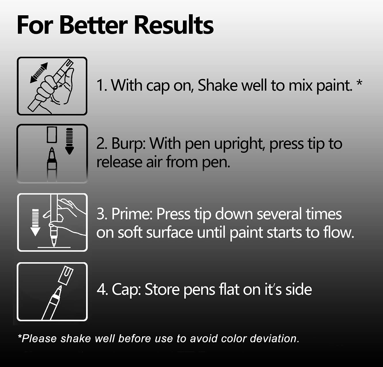 TFIVE Green Permanent Paint Marker Pens - 2 Count Oil Based Marker Pen, Medium Tip, Waterproof & Quick Dry, for Office, Art projects, Rock Painting, Ceramic, Glass, Wood, Plastic, Metal, Canvas