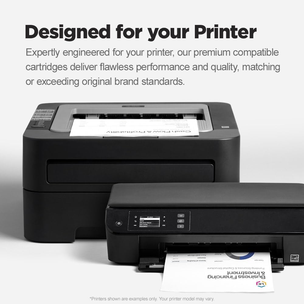 LD Products Remanufactured Ink Cartridge Replacements for HP 56 C6656AN & HP 57 C6657AN (2 Black, 2 Color, 4-Pack) Compatible with Deskjet 450 450cbi 450ci 450wbt 5150 5150v 5150w 5151 5550 5550v