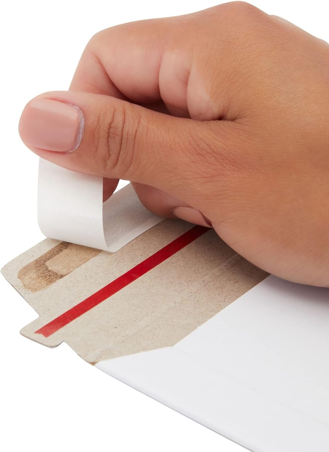 CD Mailers - 100-Pack, 6x6-Inch, White Flat Square - 450 GSM Thick Cardboard Envelopes for DVDs, Photos & Trading Cards