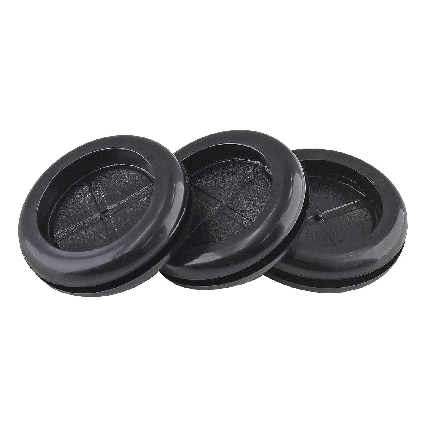 24 Pack 0.79" Inside Diameter 1" Drill Hole Rubber Grommet, Firewall Plug Grommet Rubber Grommets Wire Protection, Double Sided Round