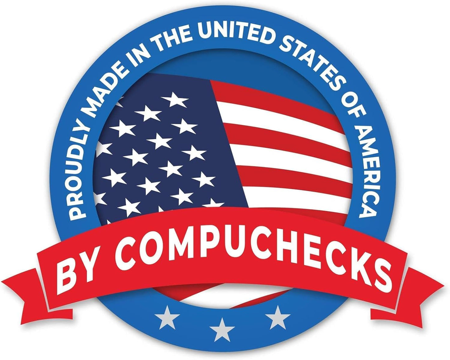 Business Voucher Check Stock - Computer Laser Checks - 3 Checks Per Page, 500 Sheets/1500 Checks, Gold Diamond