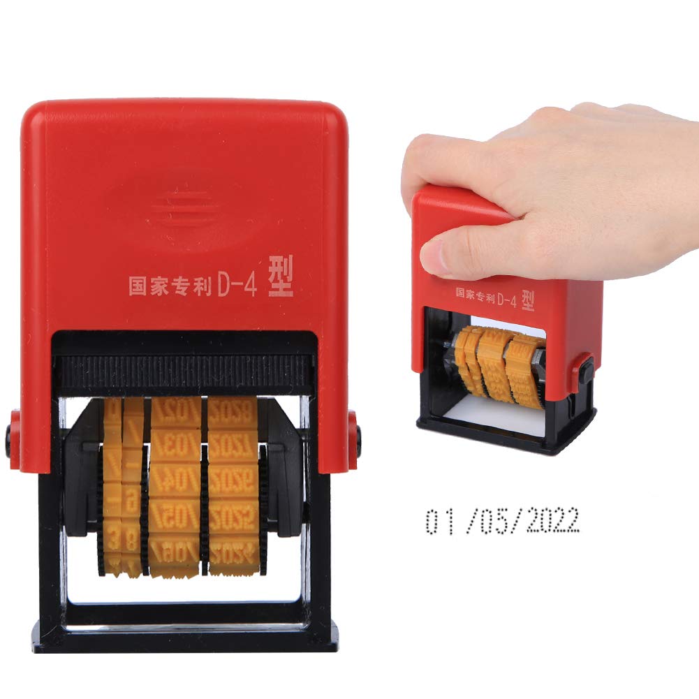 Yunseity Portable Smart Date Coding Machine, Handheld Mark Printing Machine, Ink Date Printing Machine, Plastic Bag Label Adjustable Expiry Date for Industrial