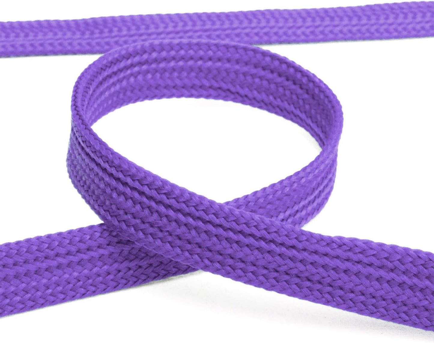 Lanyards 10 Pcs Bulk Lanyard for Id Badges Flat Lanyard with Badge Clip Swivel Hook (10, Purple)