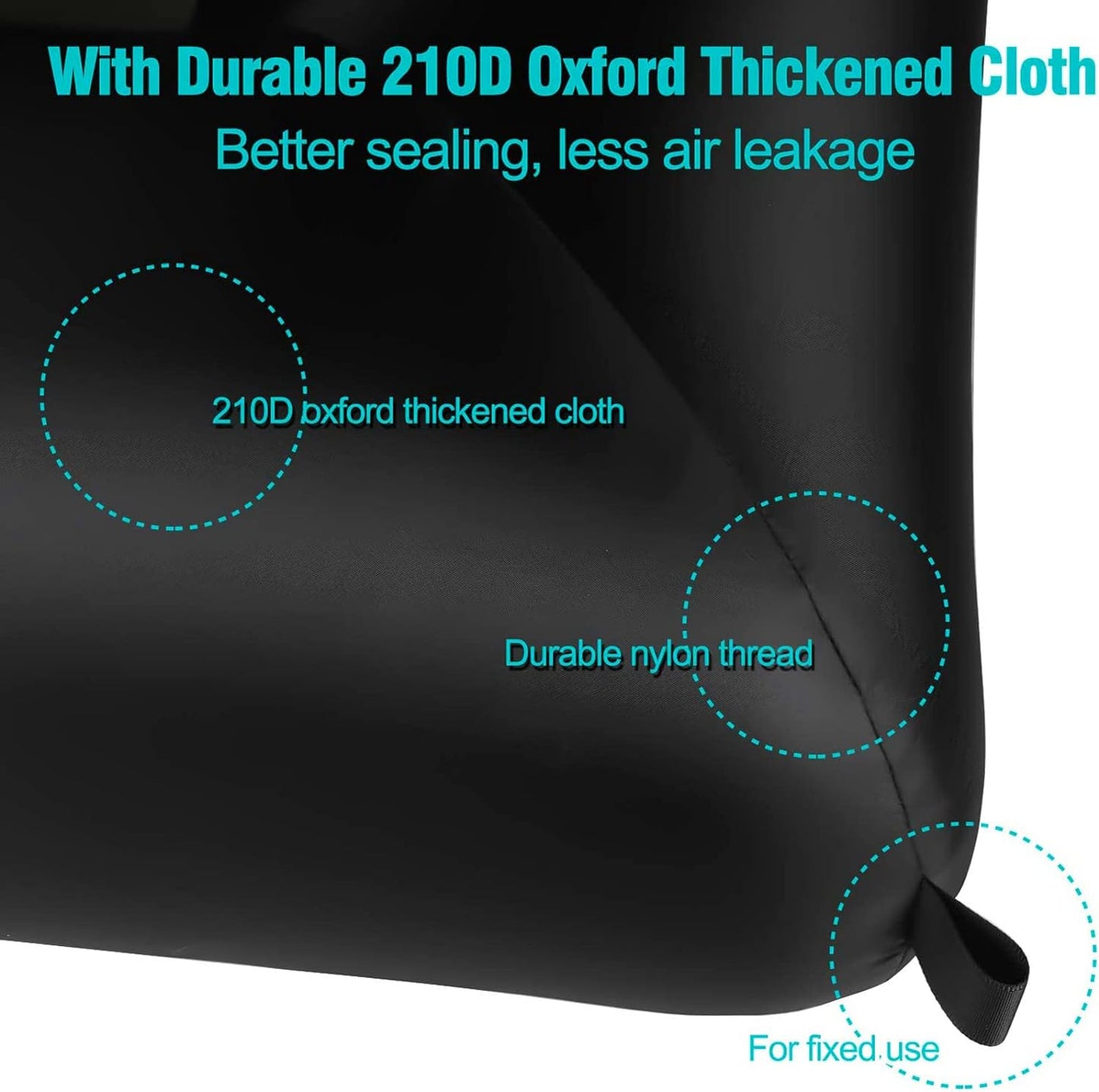 22 feet Projector Screen - Inflatable Outdoor and Indoor Theater Movie Screens - Includes Rope, Blower,Tent Stakes - Great for Outdoor Party Backyard Pool Fun