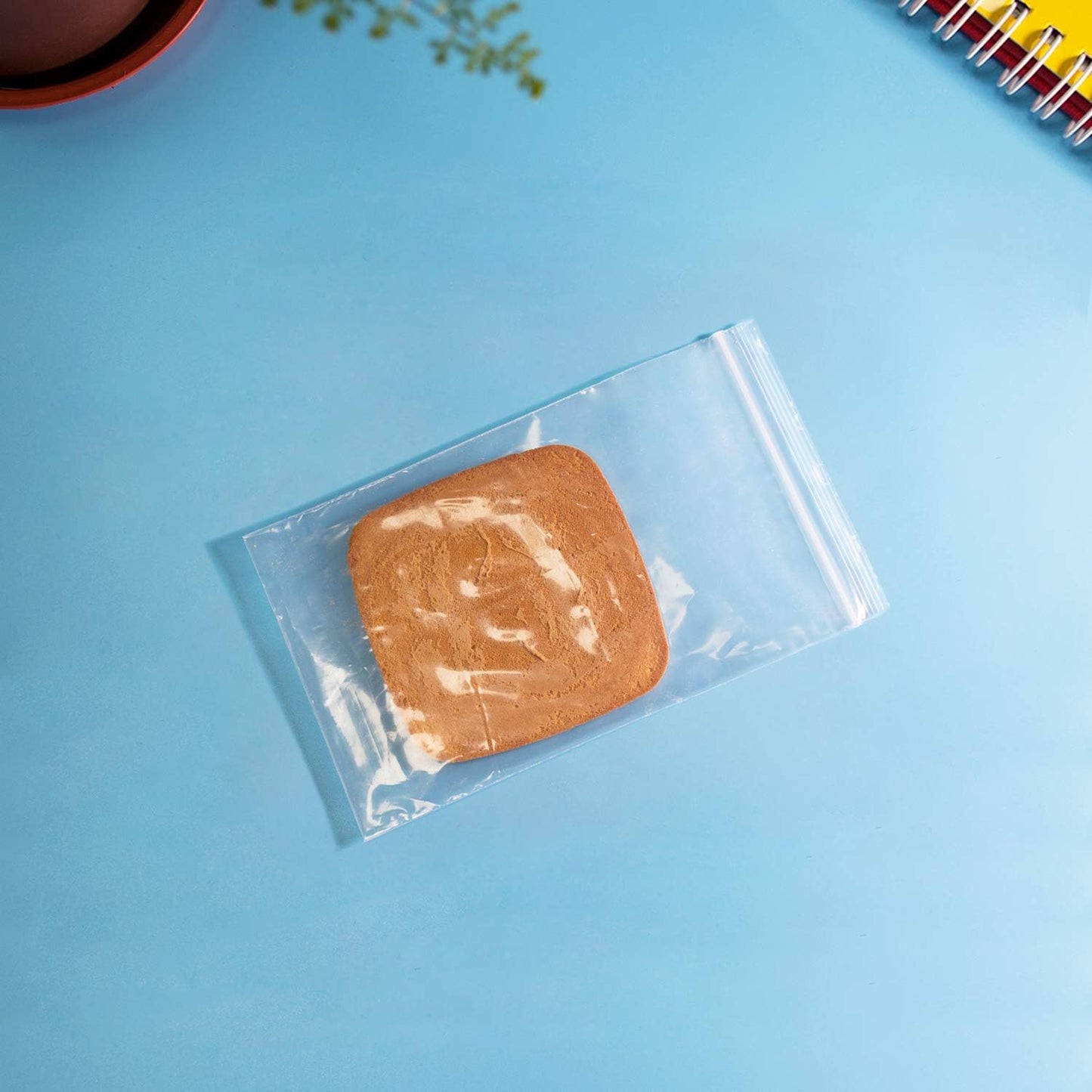 iMailer - 100 Count - 5" x 7" Small Zip Bags - Clear Reclosable Zip Plastic Poly Bags 2 Mil with Lock Seal Zipper for A2 A4 A6 Cards & Envelopes, Bakery, Cookies, Treats