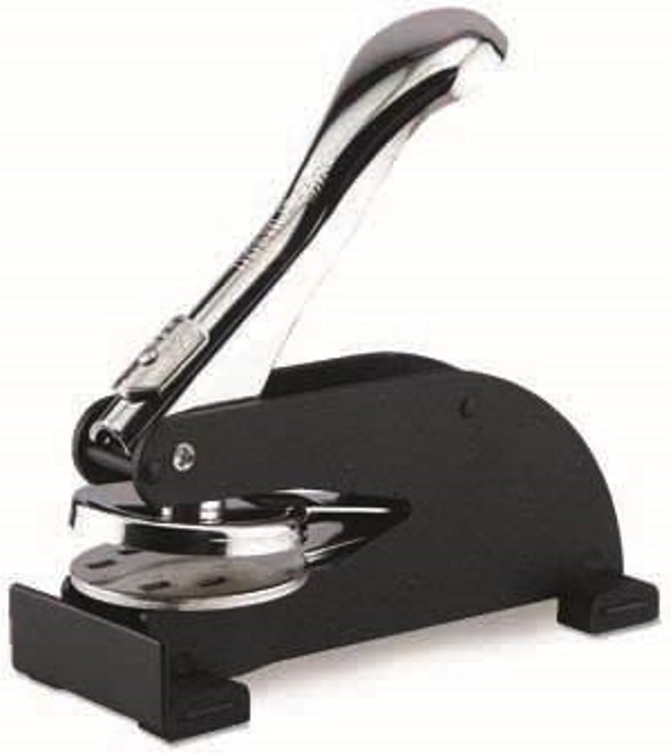 Shiny Custom Logo Embosser Insert - 1-5/8" (1.625") Round Personalized Paper Embosser - Insert Only