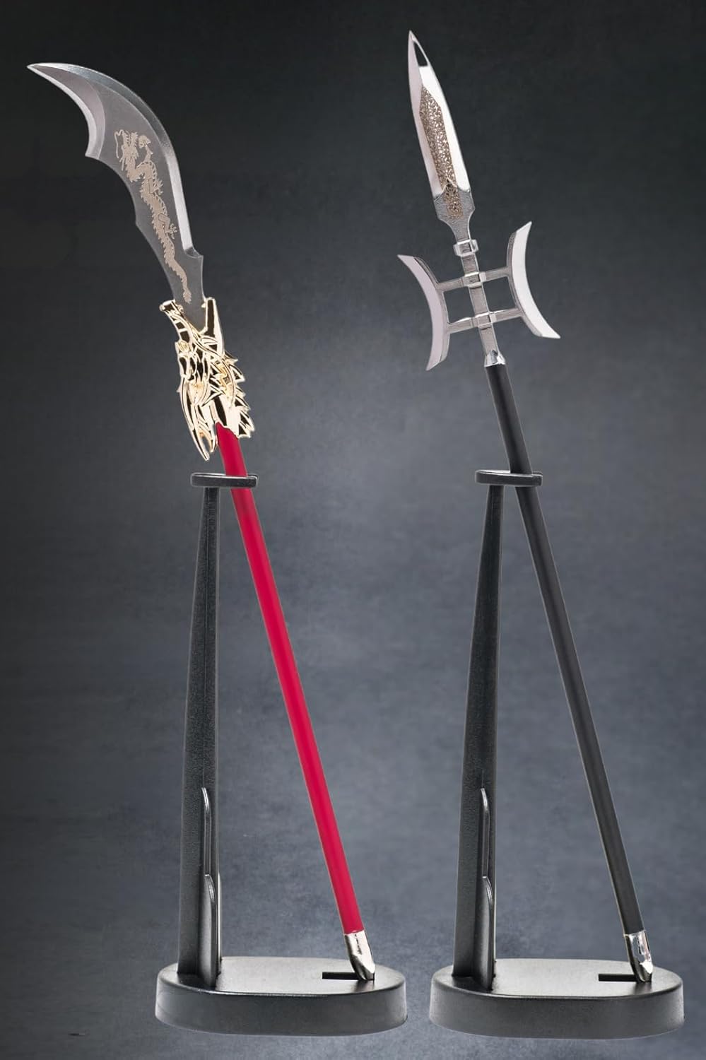 Three Kingdoms General's Spear Type Letter Opener Paper Knife Stainless Steel Made in Japan (Guan Yu)
