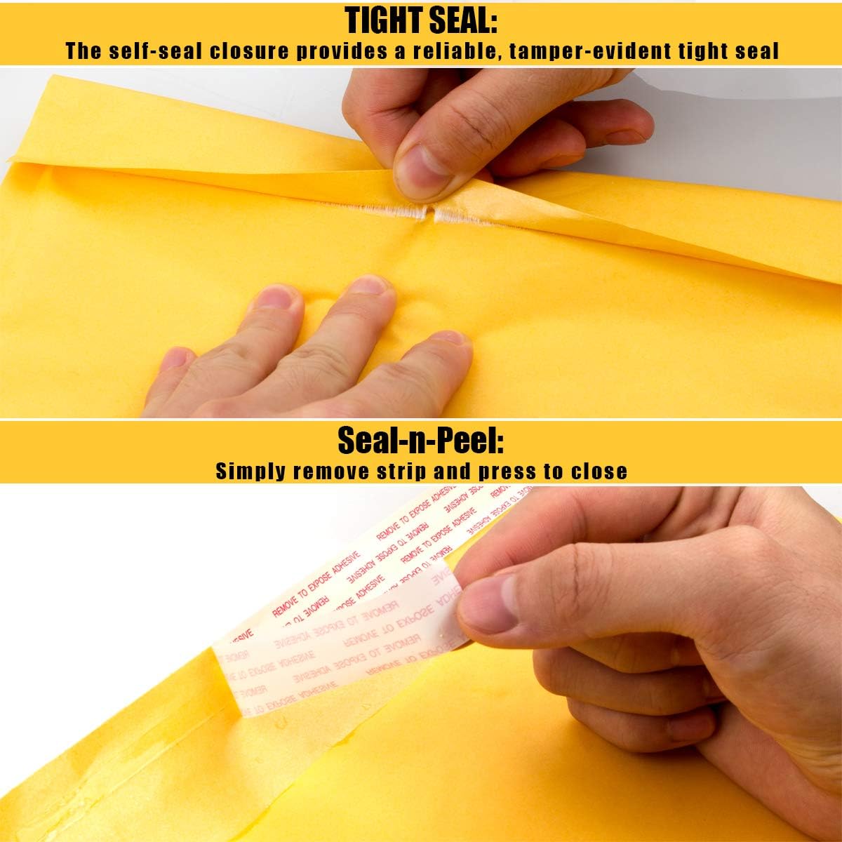 Acrux7 Kraft Bubble Mailers 11 x 16 Inch, 25 Pack Padded Envelopes, Self Seal Bubble Mailers with Peel-N-Seal, Padded Envelopes Shipping Envelopes for Shipping and Packaging