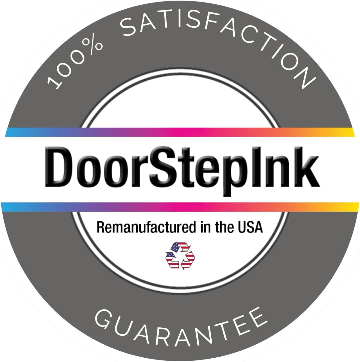 DoorStepInk Remanufactured Ink Cartridges for HP 15 C6615DN Black 2 Pack – Compatible with HP DeskJet 810C, 812C, 825C, 825cvr, Officejet 5110, V40, 5110xi, PSC 500, 950, 750, High Yield USA Made