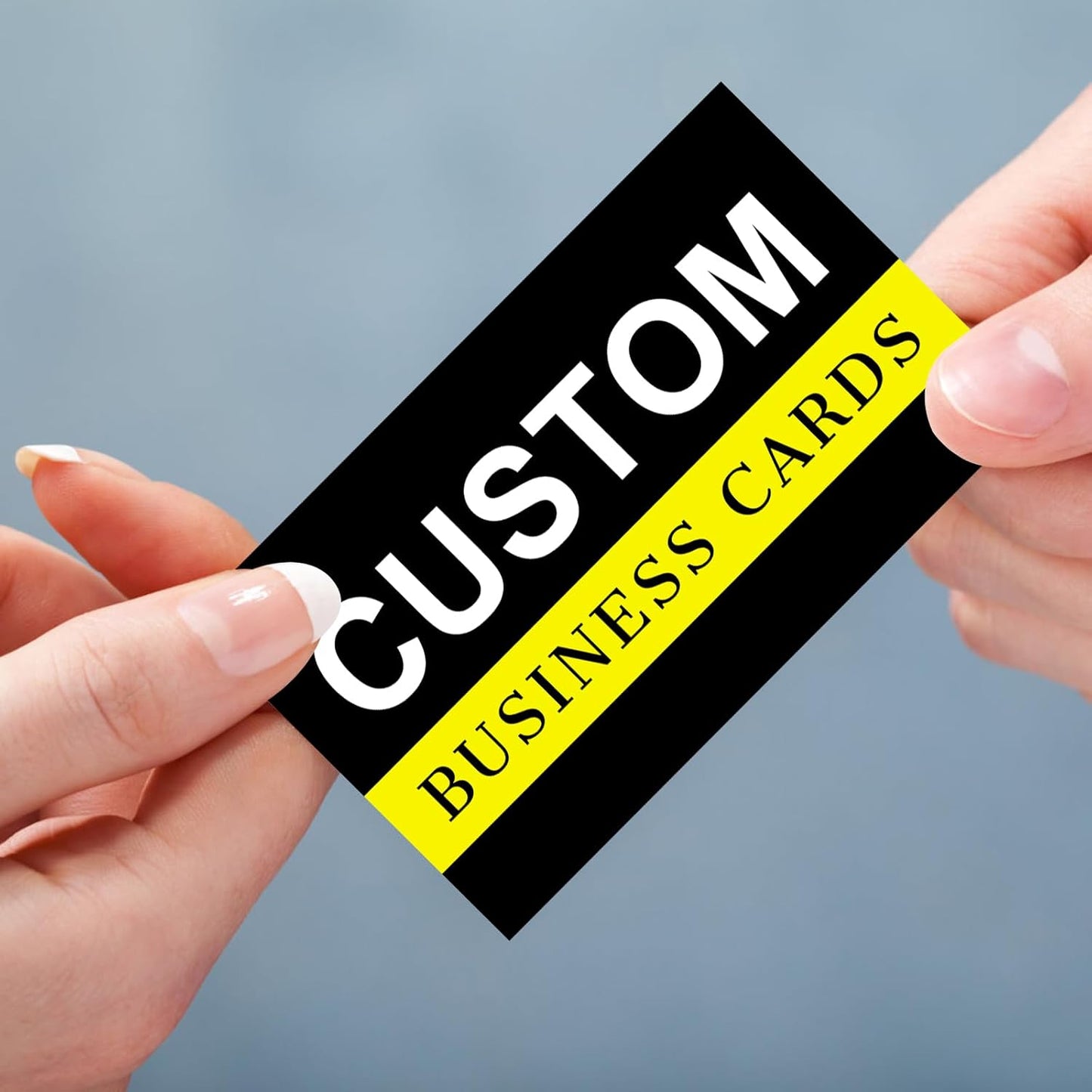 Custom Taxi Business Cards Customizable with Logo Photo Personalized Business Card Customize for Small Business Customized Waterproof Double Sided Cards 100 200 500 1000