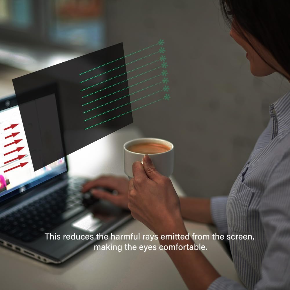 21 Inch (Measured diagonally) 16:10 Wide -Monitor Privacy Screen Filter - Width 17.8 Inch (452 mm), Height 11.14 Inch (283 mm) Except Edges - Please Check The Dimensions of The Screen!