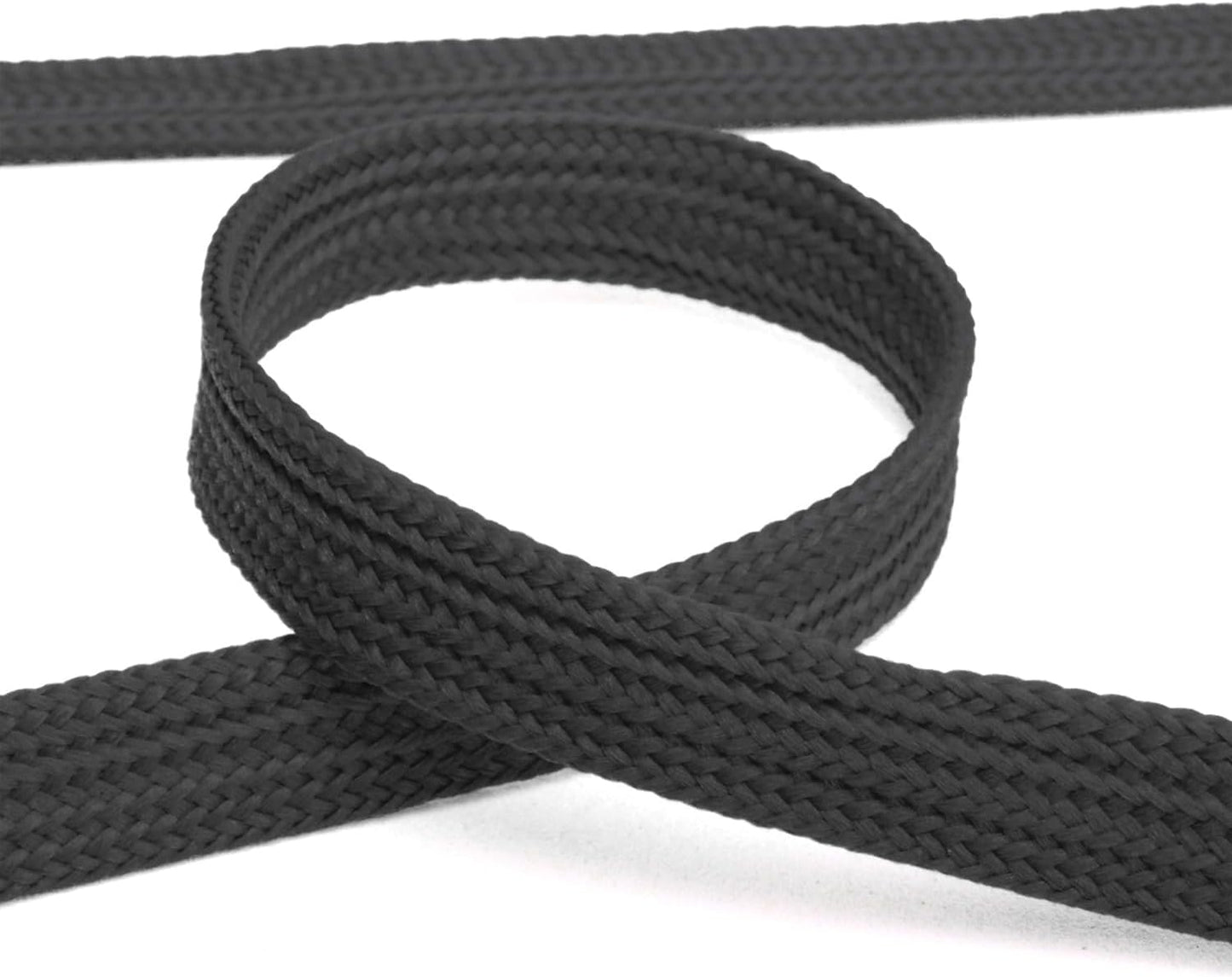 Lanyards 10 Pcs Bulk Lanyard for Id Badges Flat Lanyard with Badge Clip Swivel Hook (10, Black)
