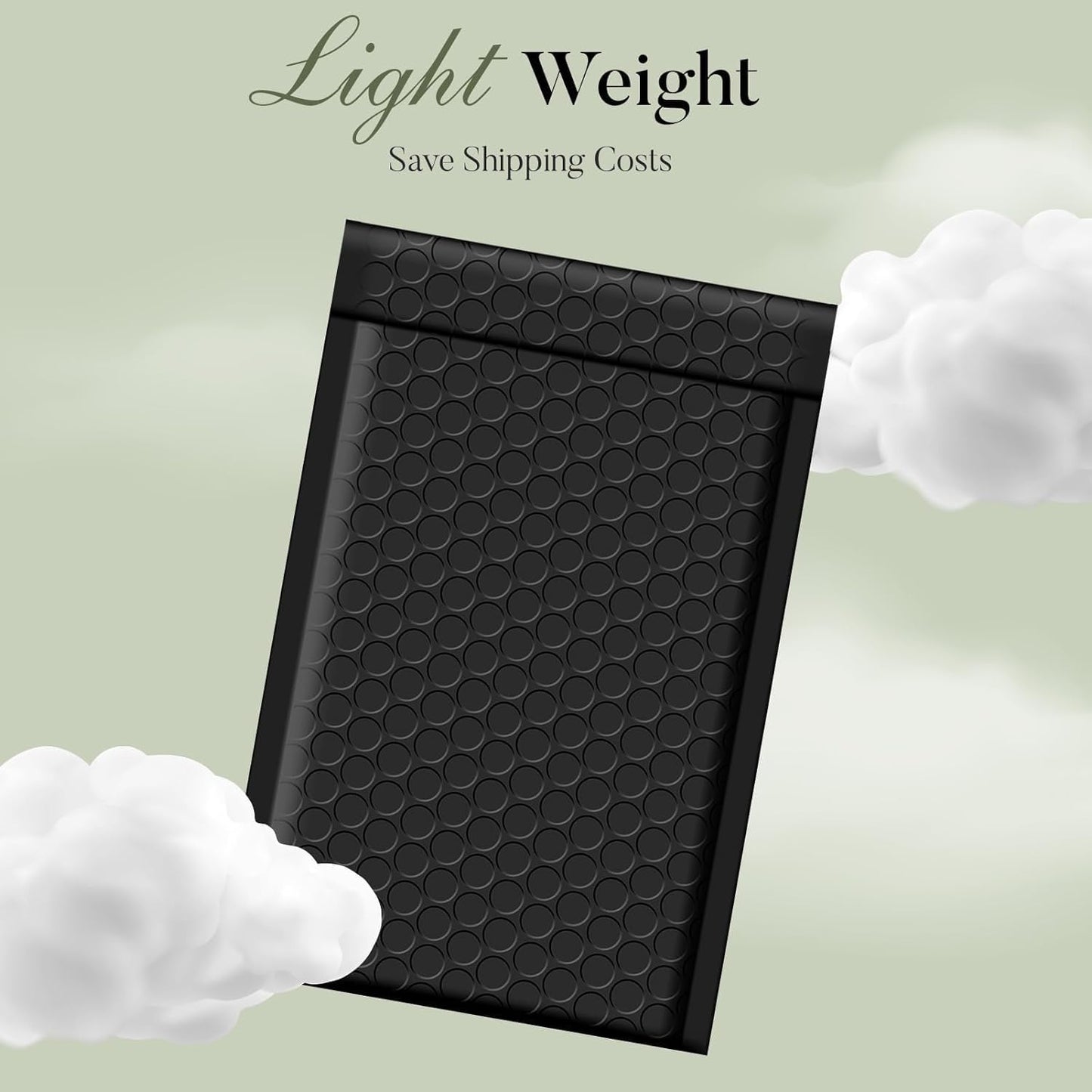 METRONIC 4x8" Bubble Mailer 19200 Pack Waterproof Black Small Bubble Mailers Usable Size 4x7" Self Seal Mailing Envelopes Bubble Padded for Small Business Mailing Jewelry Makeup Cards Envelope Mailers