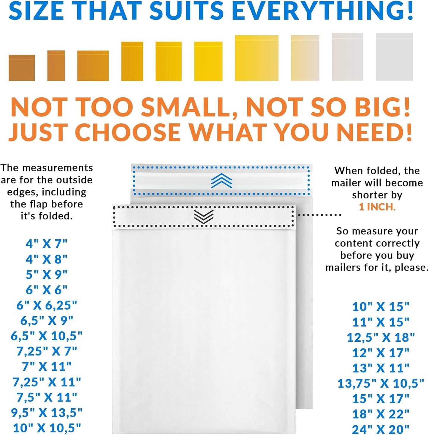 ABC PACK & SUPPLY White Kraft Bubble Mailer Envelopes, 6.5 x 9 Inches. 600 Pack Mail Padded Envelopes Self Seal. Kraft Bubble Mailers. Tear-Resistant Mailing Envelope Padded. Sturdy Paper Mailer