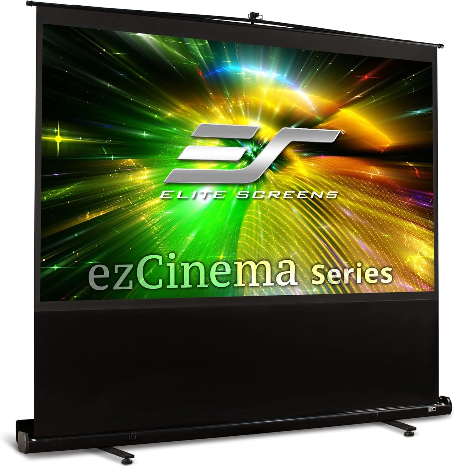 Elite Screens ezCinema Series, 150-INCH 16:9, Manual Pull Up Projector Screen, Movie Home Theater 8K / 4K Ultra HD 3D Ready, 2-YEAR WARRANTY, F150NWH