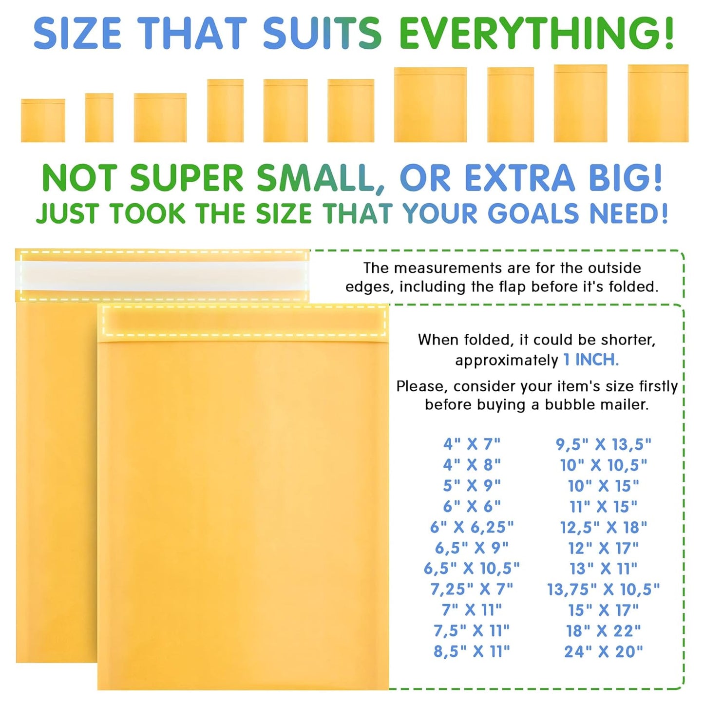 Yellow Kraft Bubble Mailer Envelopes, 10.5 x 15 Inches. 200 Pack Mail Padded Envelopes Self Seal. Waterproof Kraft Bubble Mailers. Tear-Resistant Mailing Envelope Padded. Sturdy Paper Mailer