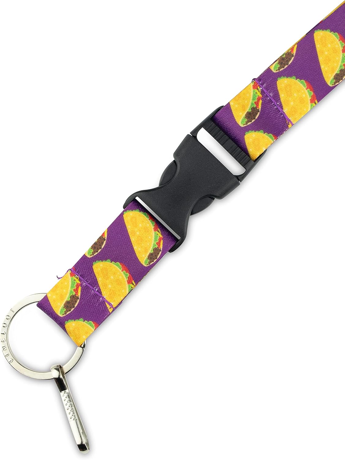 Limeloot Lanyard for Keys, ID Badge, Accessories | Neck Lanyard for Men and Women with Quick Release Buckle and Flat Ring