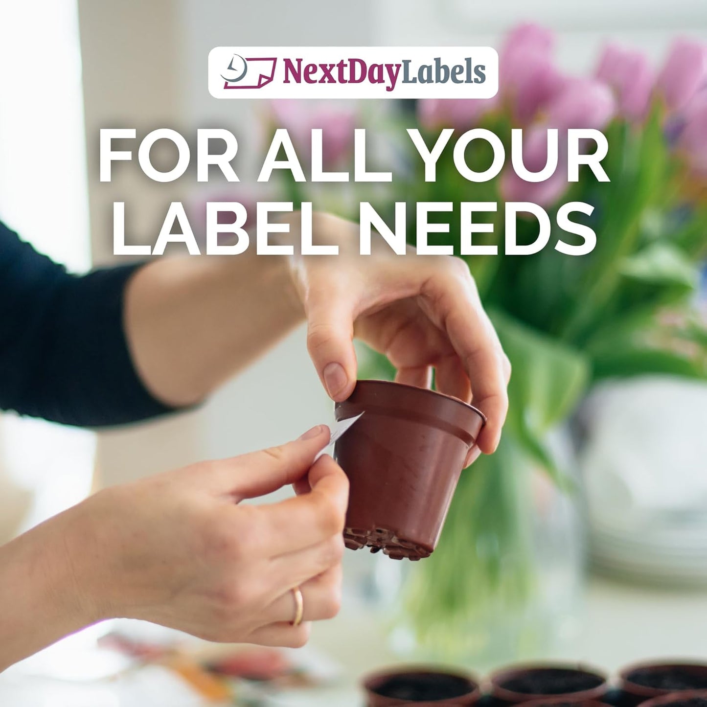 NextDayLabels - 1.5 Inch Round Labels - Matte White Blank Laser/Inkjet Printer Stickers (500 Sheets, 30 Per Sheet, 15000 Circle Stickers)