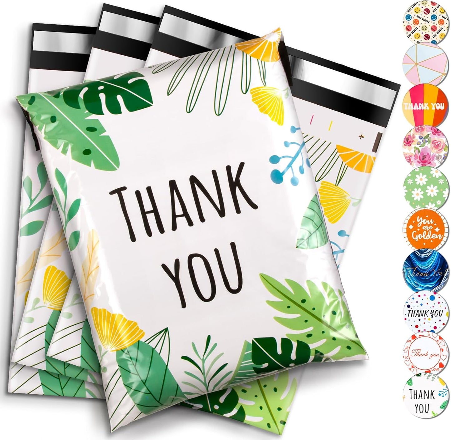 Oududianzi Poly Mailers 10x13, 100PCS Shipping Bags, Mailing Bags, Packaging Bags, Mailers Poly Bags, Polymailer Packaging Bags for Small Bussiness