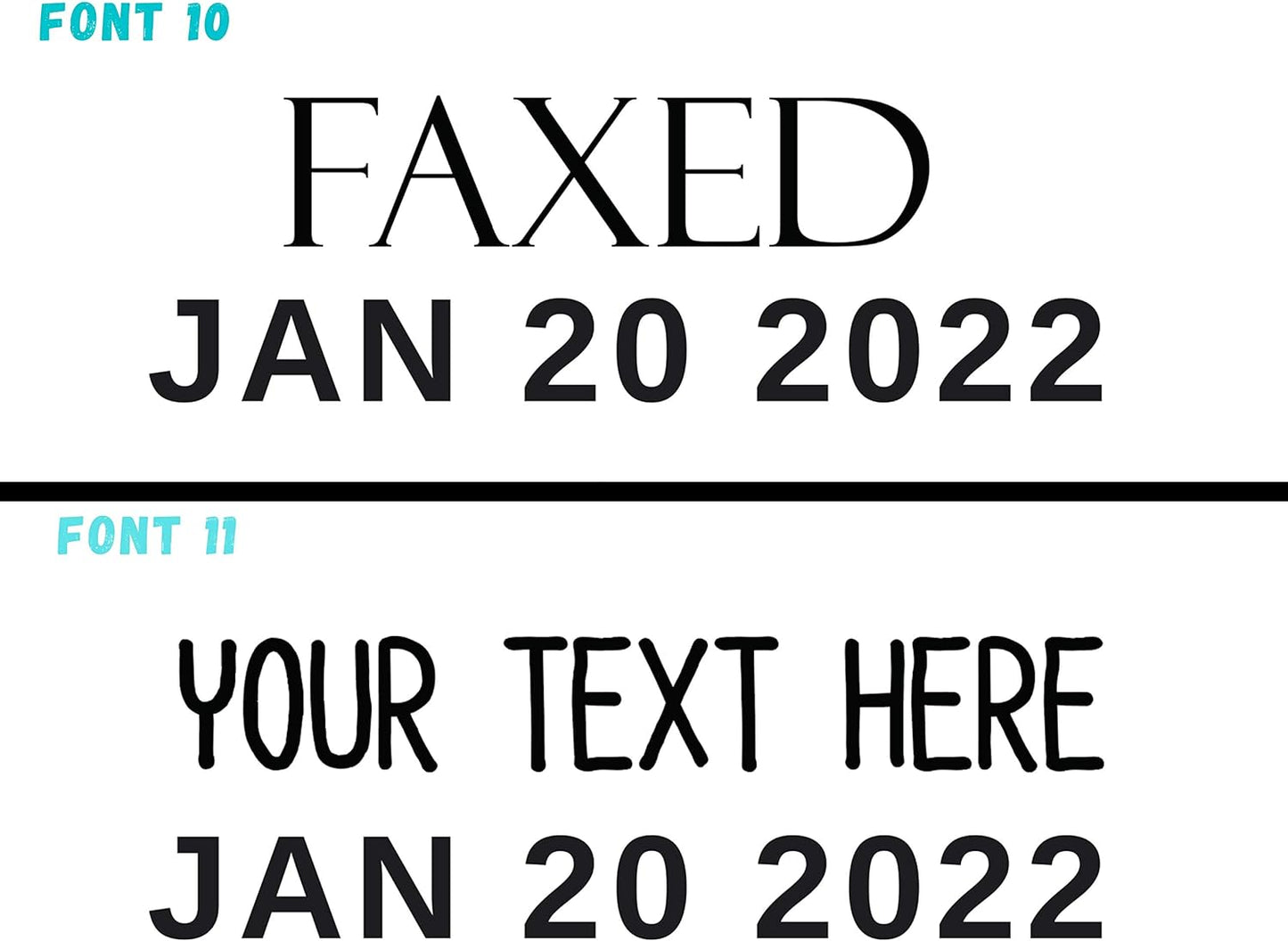 2025 Custom Date Stamp Received Paid Completed Emailed Posted Scanned Approved Date Stamp Self Inking Personalize with 1 Line Custom Text - Self Inking Business Stamper