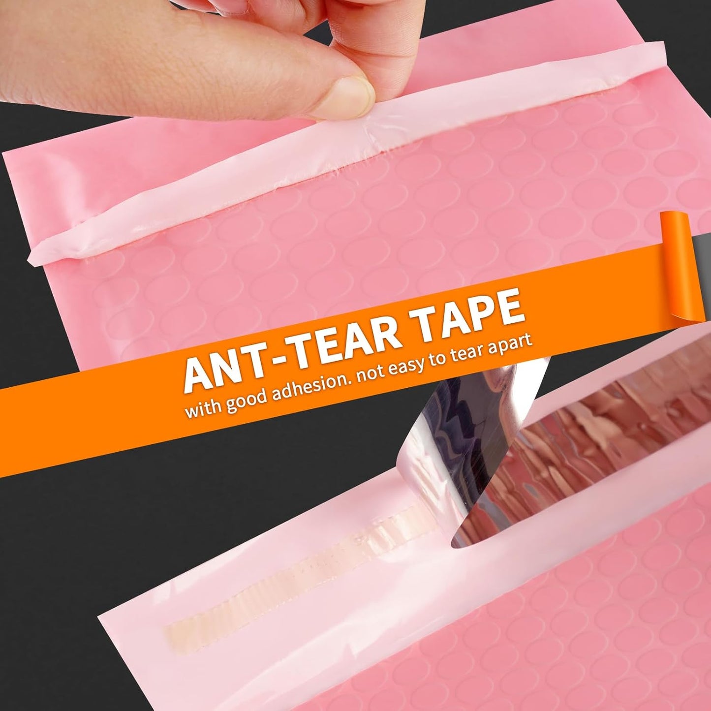 Bubble Mailers, 6x9 Inch Padded Bubble Mailers Pack of 100 Bubble Envelopes Opaque Self Seal Adhesive Waterproof Bags for Shipping and Packaging (Pink, 6x9-100Pc)