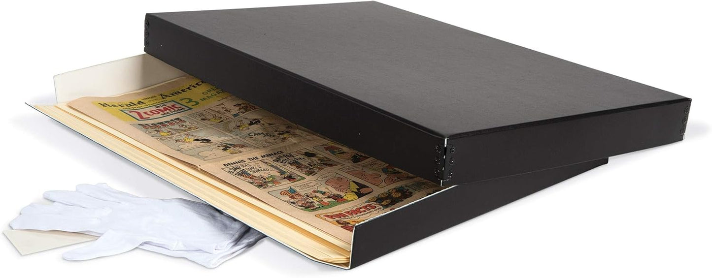 Gaylord Archival Black Newspaper Preservation Kit - 19W x 25L x 2 1/2" H
