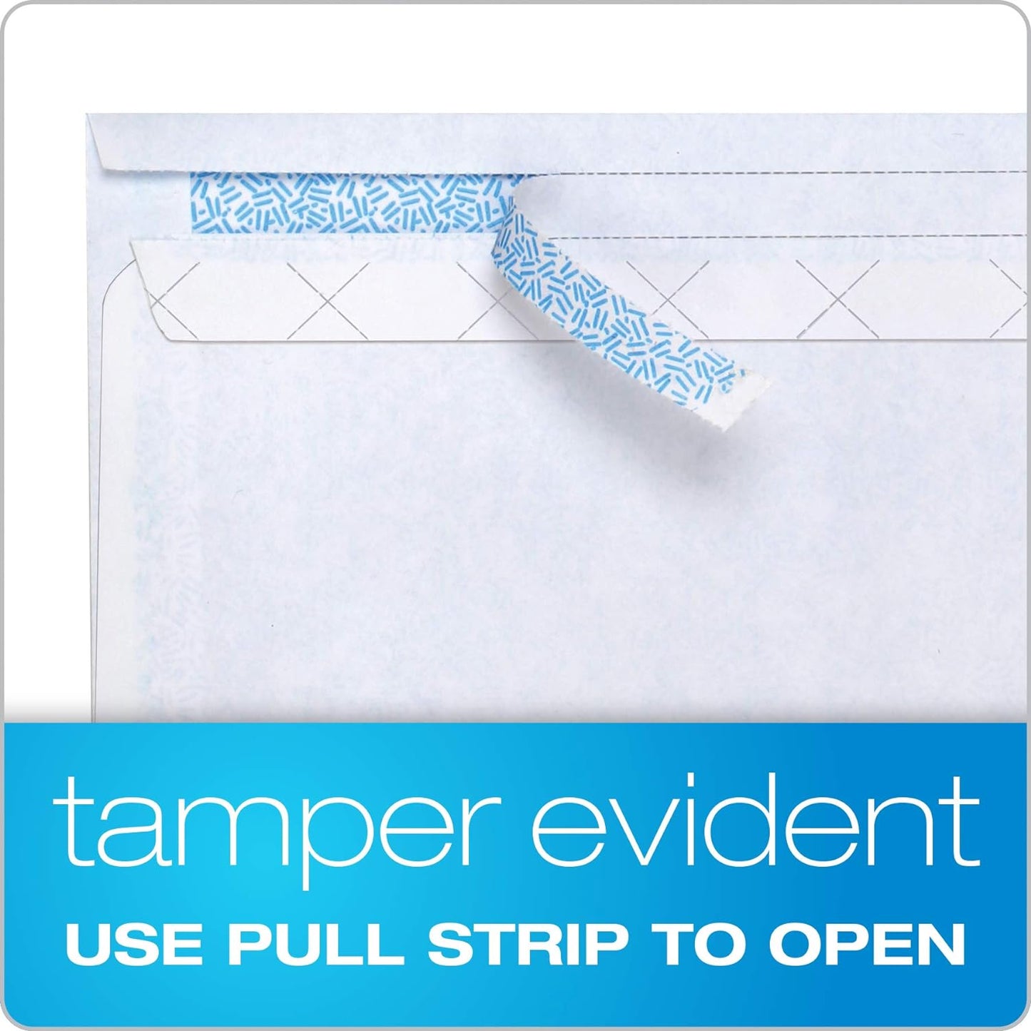 Columbian #9 Security Envelopes, 500/Box, Double Window, 3-7/8" x 8-7/8", Release & Seal Self Seal, SimplySafe Tamper Evident, White (COLO183)