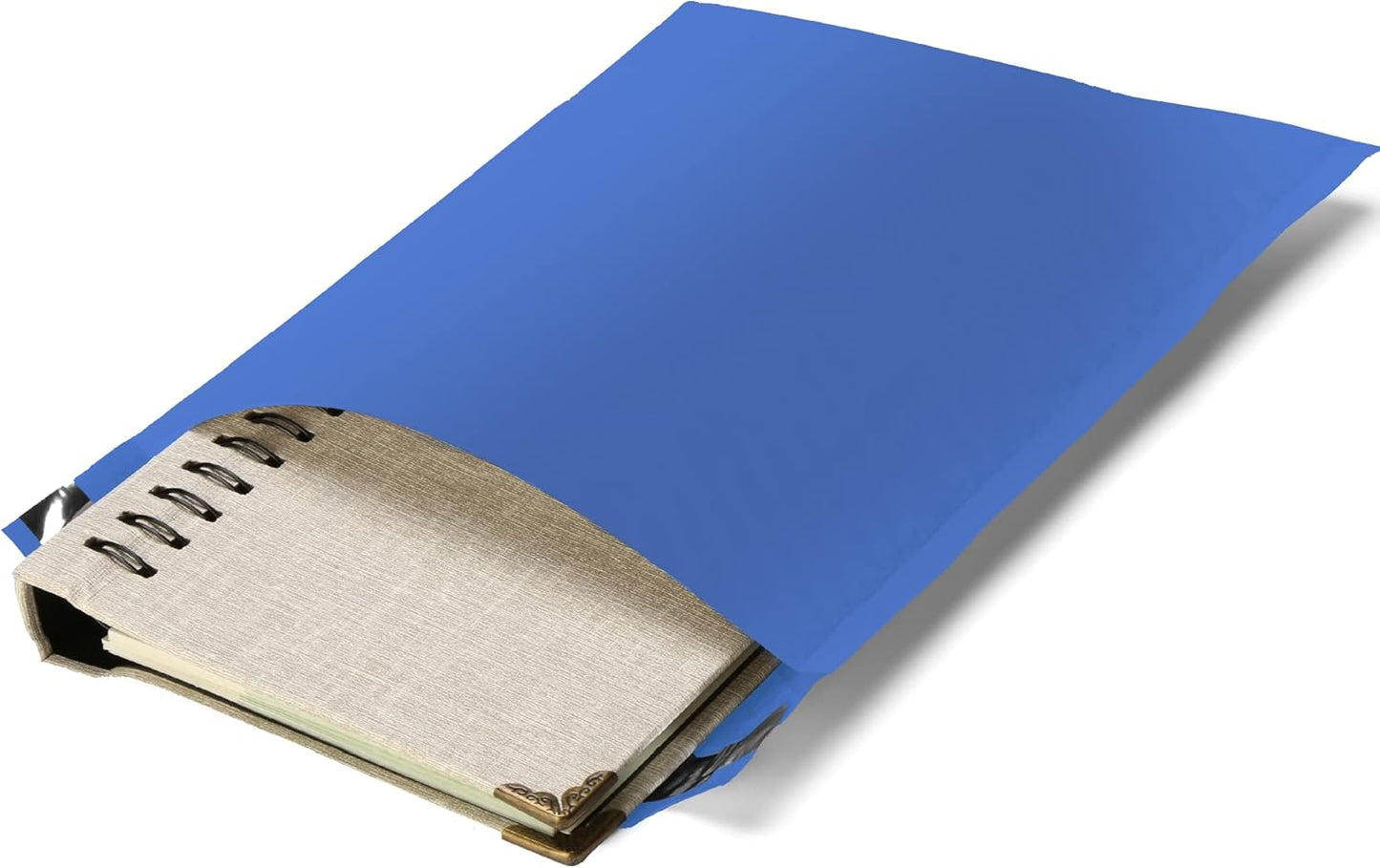 The Boxery Colored Poly Bubble Mailers (#2 8.5x12'', Blue)