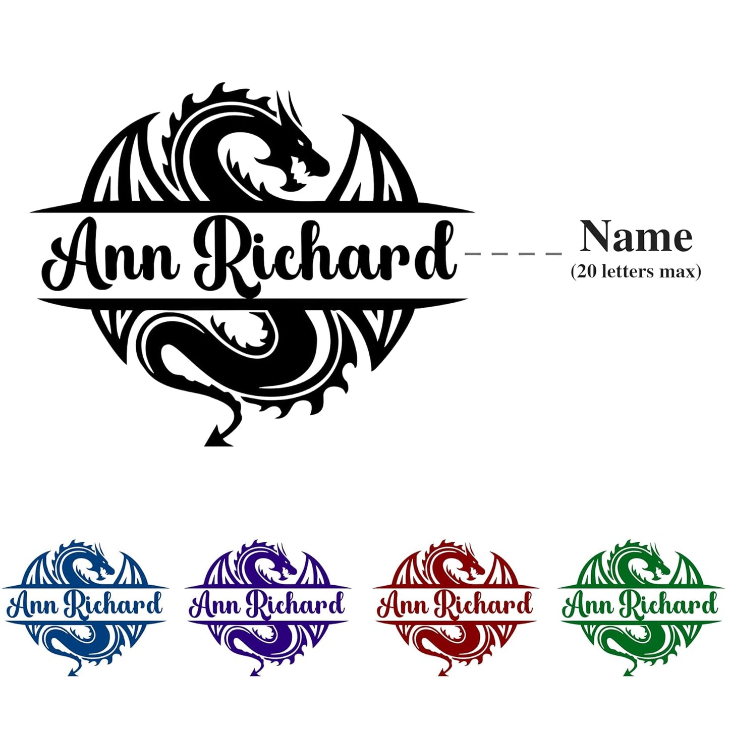 Book Embosser Custom Embosser Stamp with Your Name or Design Personalized Library Embosser Stamp Customized Books Business Cards Paper Documents Notebooks etc. (Dragon Theme - 06)