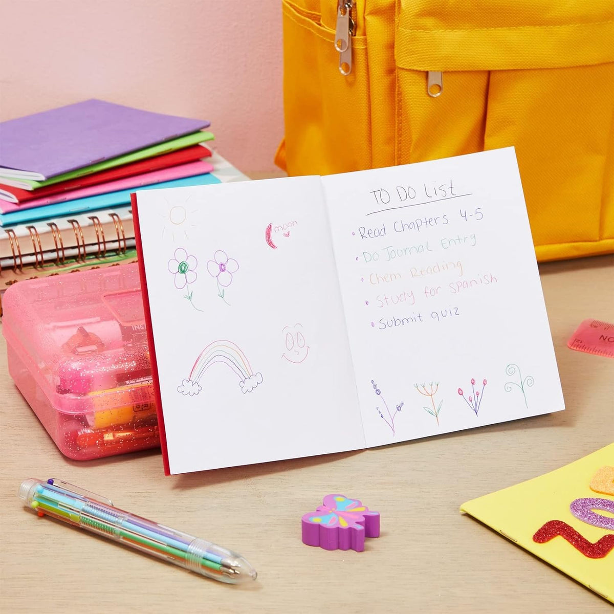 24 Pack Blank Books for Kids to Write Stories, A6 Colorful Notebooks Bulk, 4.3x5.5 in Unlined Travel Journals Scrapbooks for Students Sketching