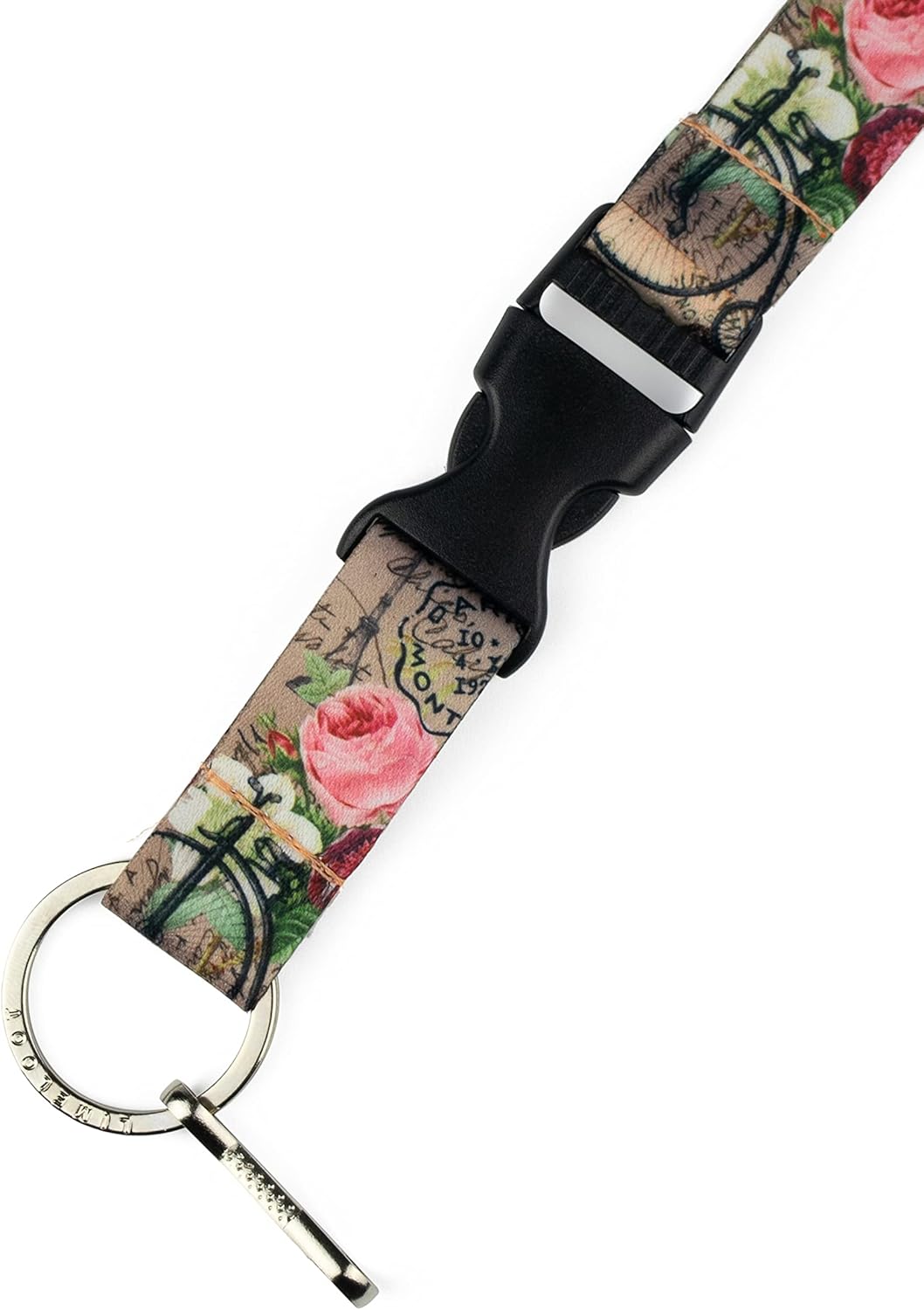Limeloot Lanyard for Keys, ID Badge, Accessories | Neck Lanyard for Men and Women with Quick Release Buckle and Flat Ring