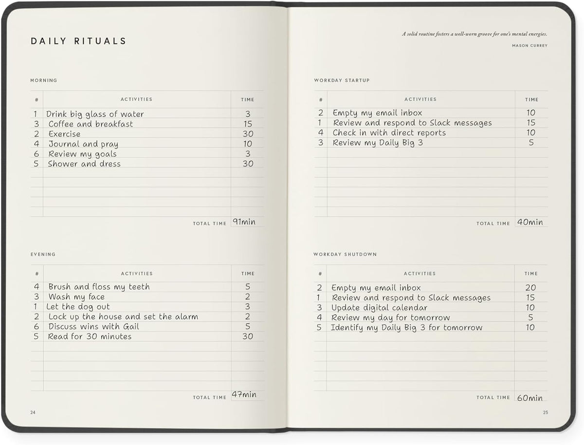 Full Focus Gray Linen Planner by Michael Hyatt - The #1 Daily Planner to Increase Focus, Eliminate Overwhelm, and Achieve Your Biggest Goals - Hardcover