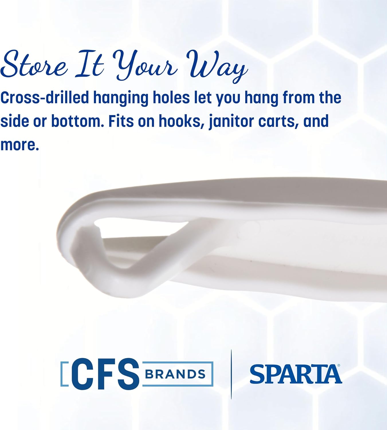 SPARTA Flo-Pac Grout Brush Crevice Brush, Detail Brush, Nylon, 8 Inches, White