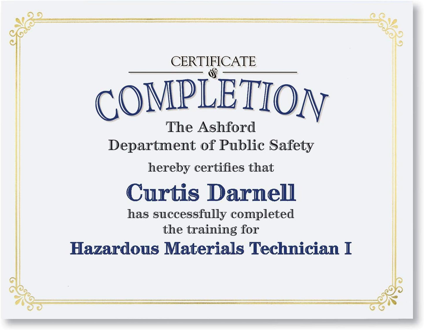 PaperDirect Gold Foil on White Simple Border Specialty Certificates, 8½ x 11, 50 Count, Certificates And Awards Paper, For School, Work, Diplomas & Award Certificates