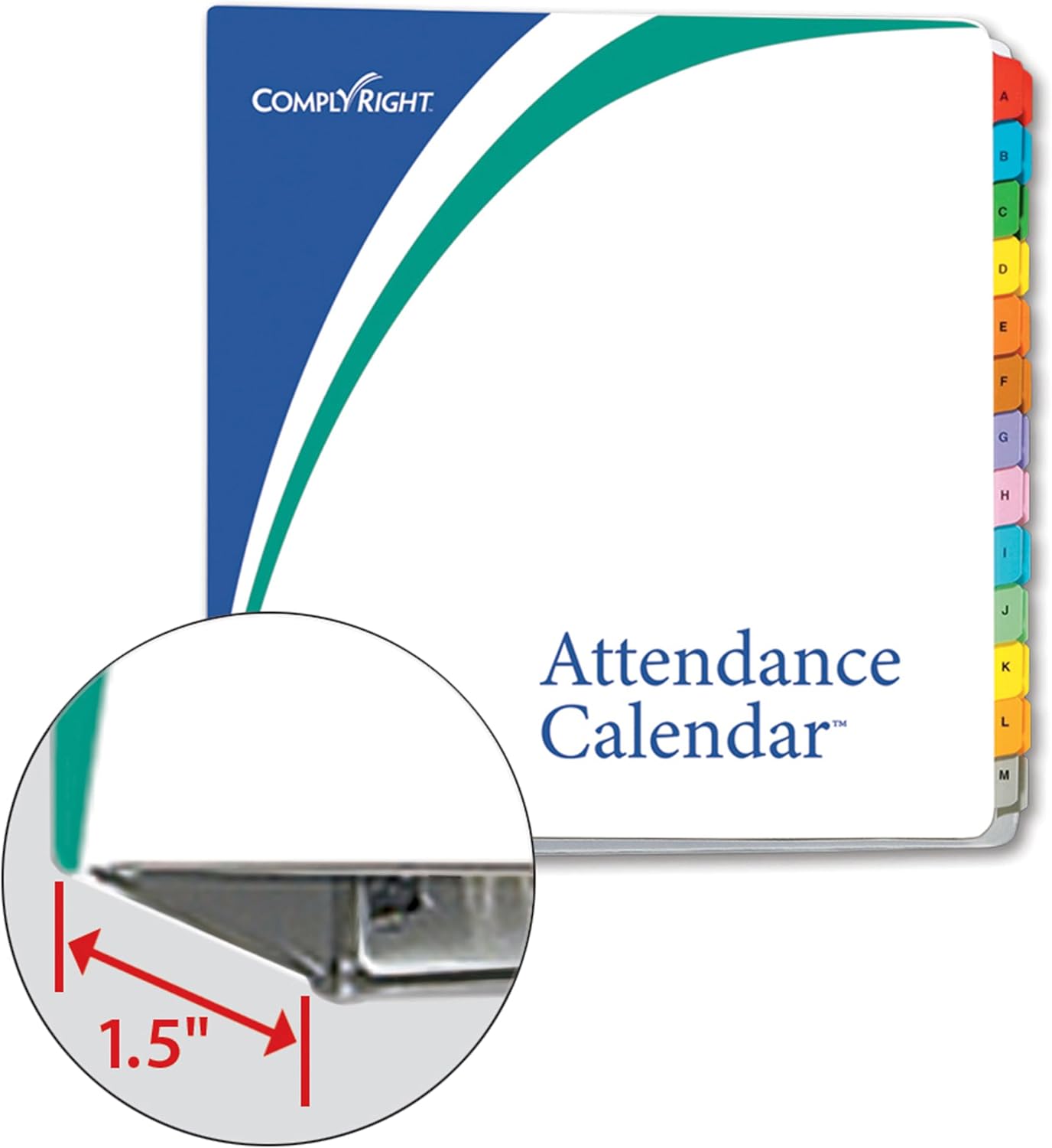 2026 Attendance Calendar Kit, White, Pack of 50