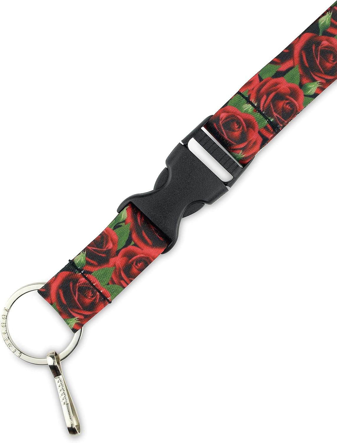 Limeloot Lanyard for Keys, ID Badge, Accessories | Neck Lanyard for Men and Women with Quick Release Buckle and Flat Ring