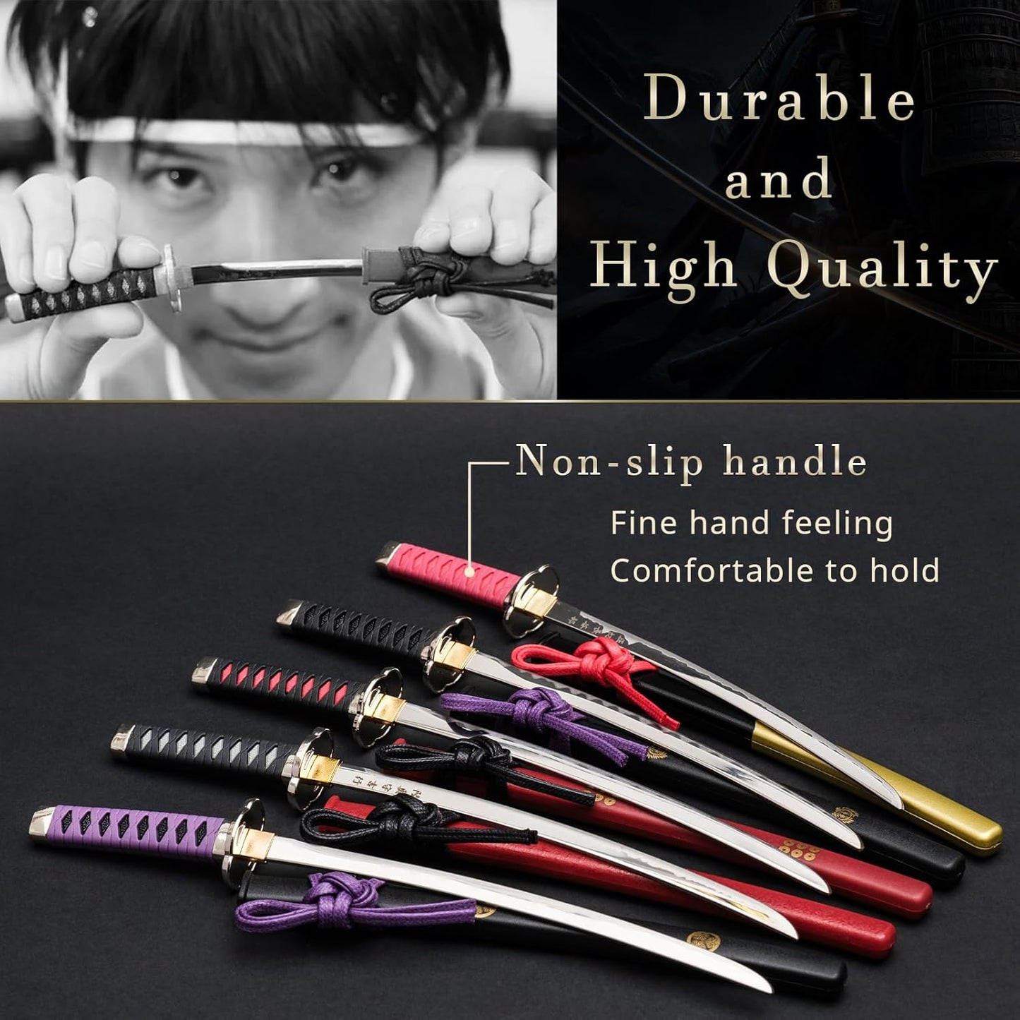 Mini Japanese Samurai Katana Sword Paper Knife Letter Opener 8.3 inch Made in JAPAN (Date Masamune)