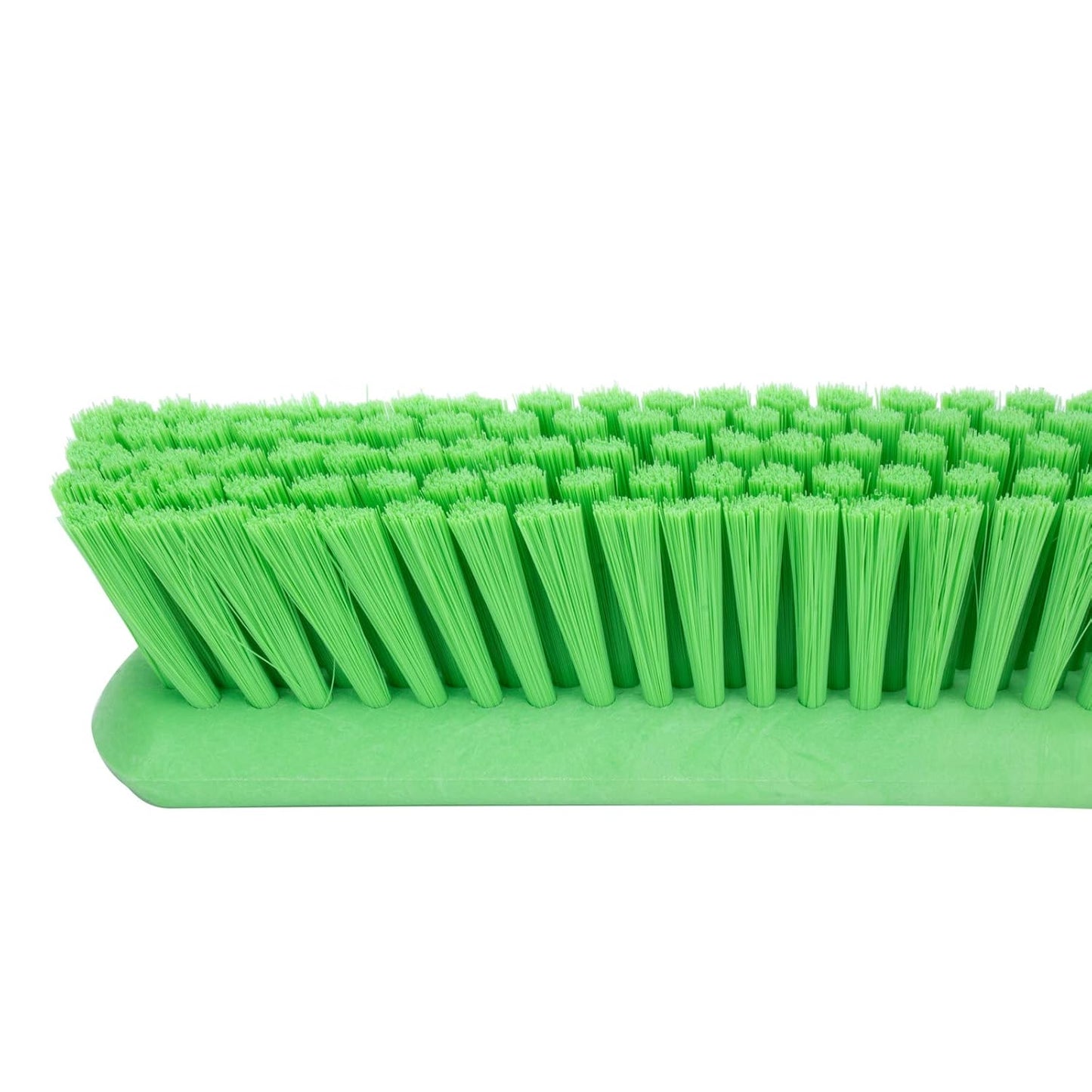 SPARTA Handheld Soft Counter Brush 8 Inch Bristle Span, Multi-Use Dust Brush with 5 Inch Handle for Tables, Countertops, and Delicate Surfaces, Polyester, Lime, (Pack of 6)